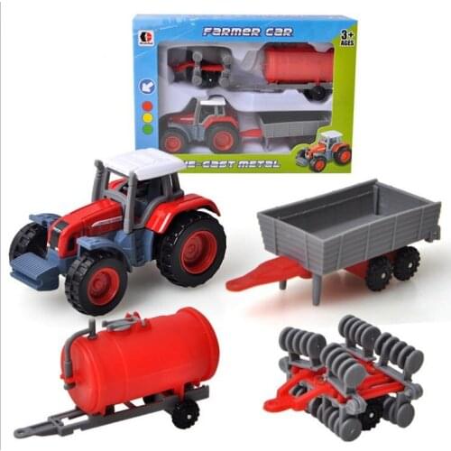 1:72 scale alloy car model,high simulation agricultural vehicles, tractors,childrens educational toy vehicle,free shipping