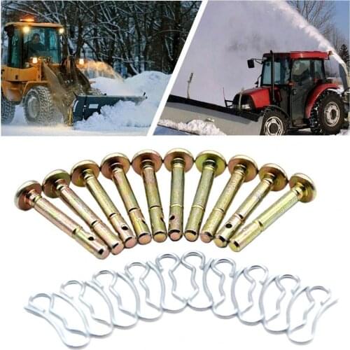 20Pcs Shear Pin Kit High Density Anti-bending Metal Pins Kit Fits SnowBlowers Replaces for Snow Blower