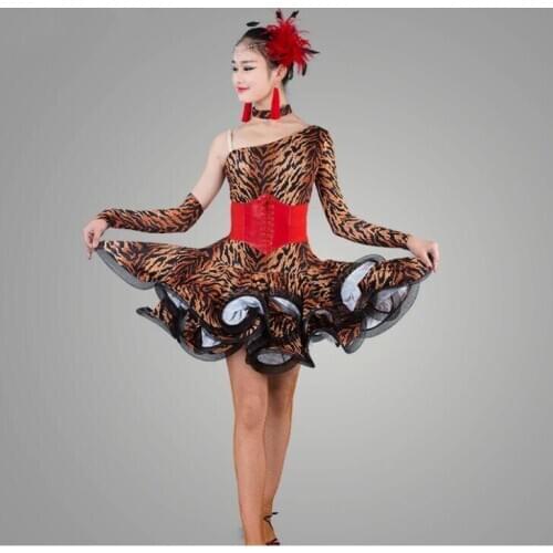 New Lady Ballroom latin Dancing Dress Modern Dance Competition Costume women Waltz Tango Foxtrot Quickstep dresses