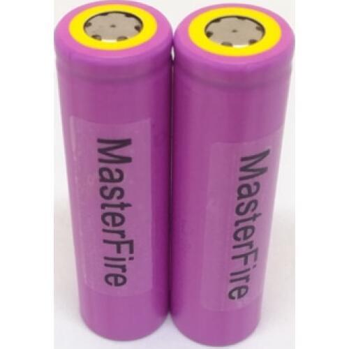 MasterFire 2PCS/LOT Original Sanyo UR18650ZTA 3.7V 18650 3000mAh Rechargeable Lithium Battery Flashlights Torch Batteries Cell
