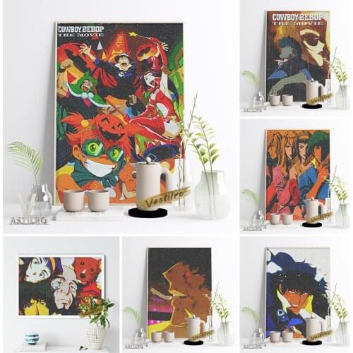 Cowboy Bebop Hot Japanese Anime Wall Art Prints Poster Manga Character Modern Canvas Painting Fans Collection Gift Home Decor