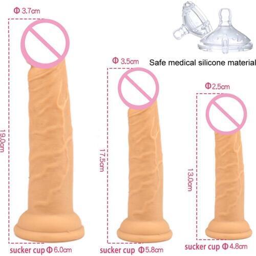 Realistic Dildo For Women Masturbator Erotic Adult Sex Toys Big Anal Dildos Silicone Suction Cup Penis Phallus Intimate Products