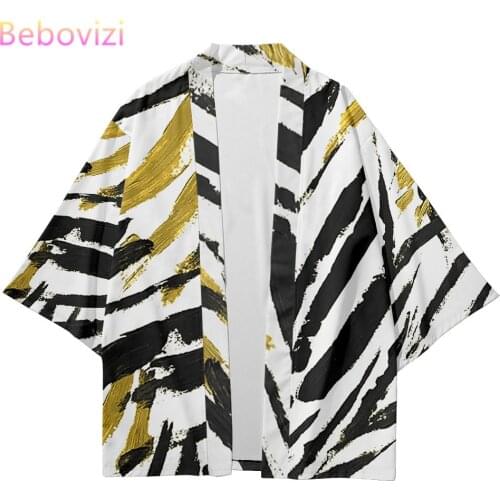 Loose XXS-6XL 2021 New Fashion Beach Japanese Kimono Kimetsu No Yaiba Robe Cardigan Men Shirts Yukata Haori Womens Clothing