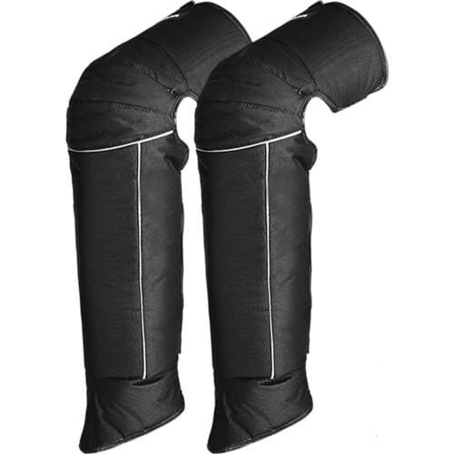 Motorcycle Winter Knee Pad Cowhide Oxford Windproof Thermal Kneepad Leg Protector for Motorbike Scooter