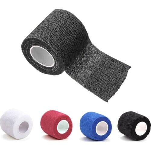 1pc Disposable Bandage Tattoo Sport Wrap Tape Self Adhesive Elastic Bandage Tape Permanent Makeup Machine Tattoo Accessories