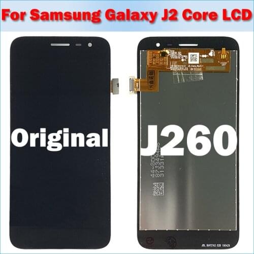 100% Test Original LCD For Samsung Galaxy J2 core J260 J260M LCD Display Touch Screen Digitizer Assembly For Samsung Galaxy J260