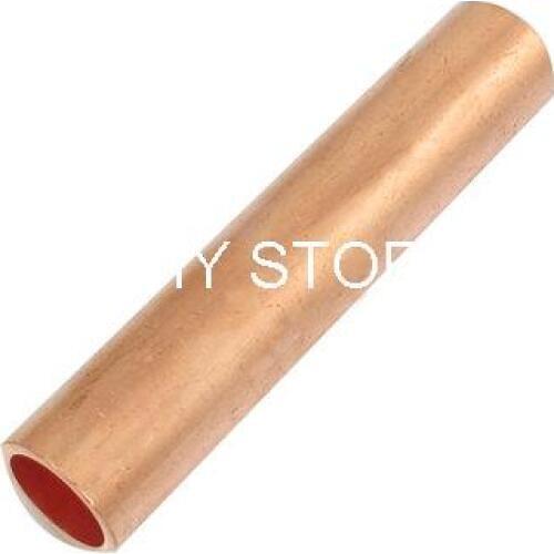 15mm Inner Dia. Straight Hold Wire Passing Copper Connection Tube GT-G-120
