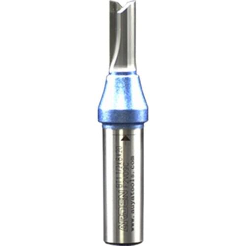 2 Flutes TCT Straight Router Bits Wood Slotted Blade Metric Flute MDF Milling Cutter - 12.7mm 1/2" Shank Arden