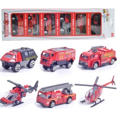 6pcs / lot 1:87 Model Train ho scale miniatures Fire control team Models Kit Free Shipping