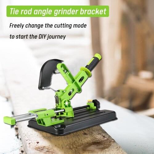 Fixed Angle Grinder Bracket Upgraded Rod Angle Grinder Bracket Small Cutting Rack Fixed Shelf ABS Tie Rod Angle Grinder Bracket