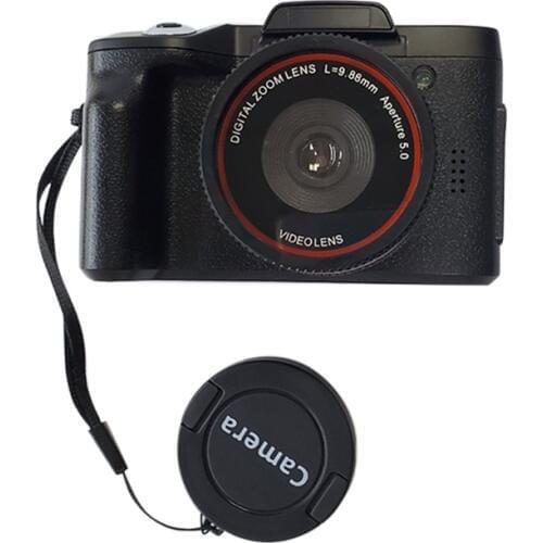 Hot Sale Digital Video Camera Full HD 1080P 16MP Recorder with Wide Angle Lens for YouTube Vlogging