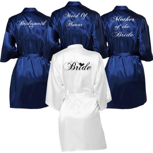 Custom Name bridesmaid Bride Tribe bridal shower Cover-ups Robes Bachelor Party Personalized Favors gift Bride Team Robe