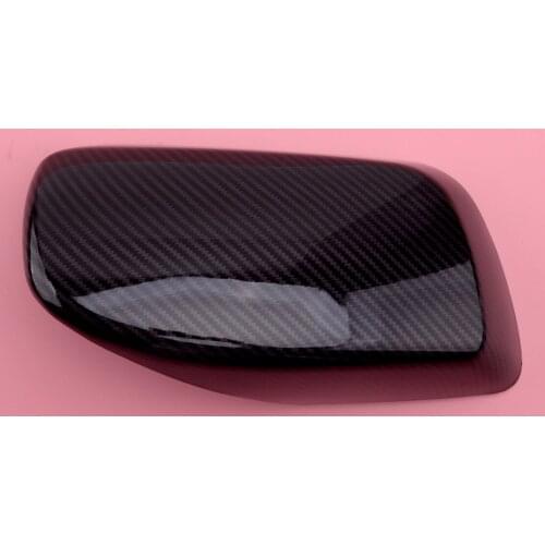 Beler 51167078359 Left Carbon Fiber Style Door Wing Side Rearview Mirror Cover Cap Fit For BMW E60 E61 E63 E64 2003-2007 2008