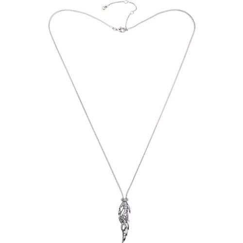 Chandelier Vintage Fashion Snake Chain Pendant Sweater Necklace Bohemian For Women Flower Necklace Extension Jewelry