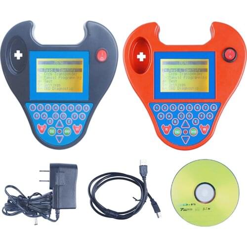 Mini Zedbull V508 Smart Key Transponder Programmer PC USB Cable Power Adapter CD
