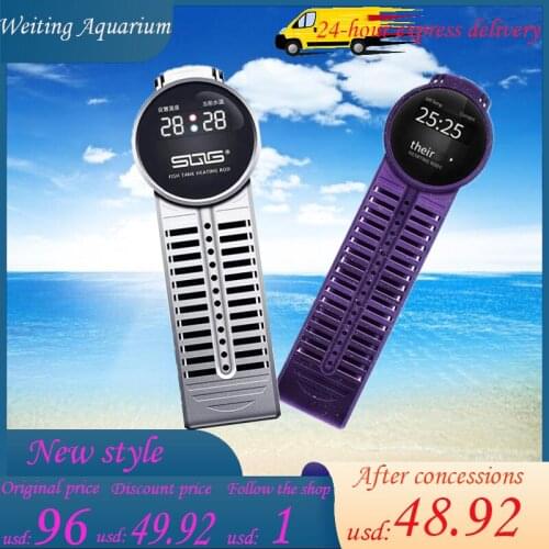 PTC fish tank high-power heating rod automatic constant temperature explosion-proof heater aquarium temperature controller 220V