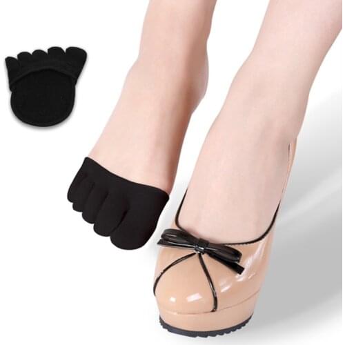 Five Finger Socks Female Cotton Stealth Semi - Palm Socks Shallow Mouth Socks High Quality Comfortable Soft Elastic Woman Socks