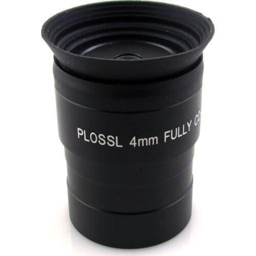 High Quality New 1.25"(31.7mm)PLOSSL 4mm Multicoated Eyepiece Lens for Astronomy Telescope free shipping