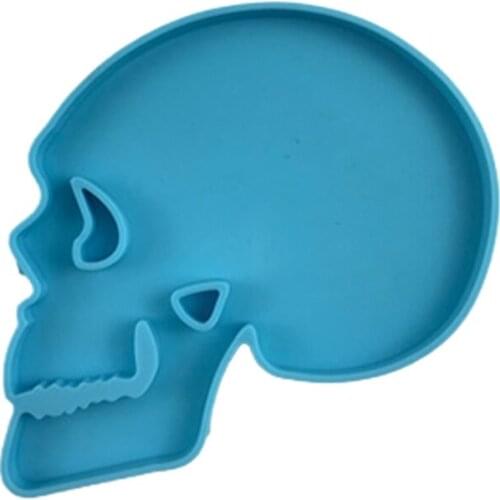 Skeleton Coaster Epoxy Resin Mold Cup Mat Casting Silicone Mould DIY Crafts Jewelry Placement Plate Decoration Making Tools T84A