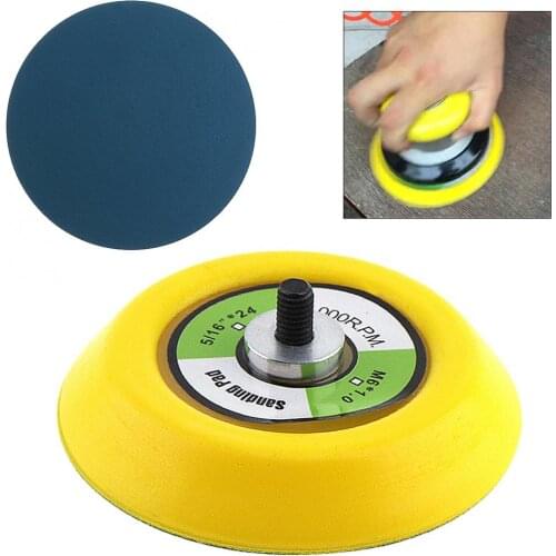 3 Inch Professional 12000RPM Double -acting Random Orbital Sanding Pad with Smooth Surface for Polishing and Sanding