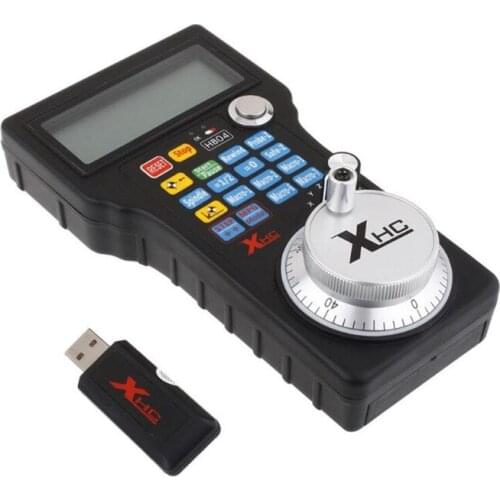 MACH3 Wired Wireless 4 Axis/ 6 Axis Handwheel USB MPG Pendant Controller for CNC Machine
