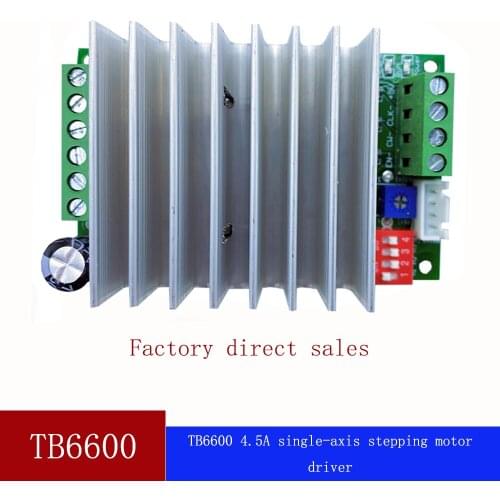 TB6600 4.5A Driver Del Motore Passo-Passo Di Distribuzione Di Informazioni Di Bordo Linea Di Controller