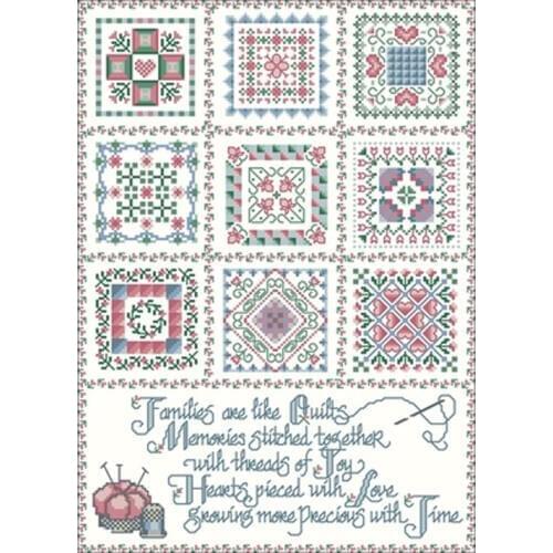 Sewing joy patterns Counted Cross Stitch 11CT 14CT 18CT DIY Chinese Cross Stitch Kits Embroidery Needlework Sets