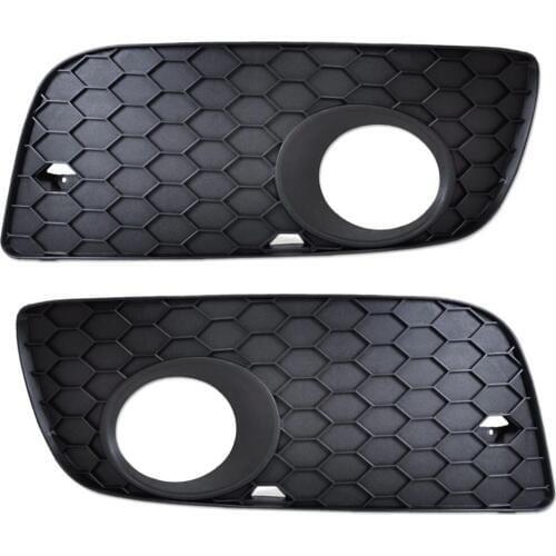 Replacement For Golf 5 2005-2009 1K0853666P/1K0853665S Left+Right Side 1 Pair Car Foglight Grille Cover