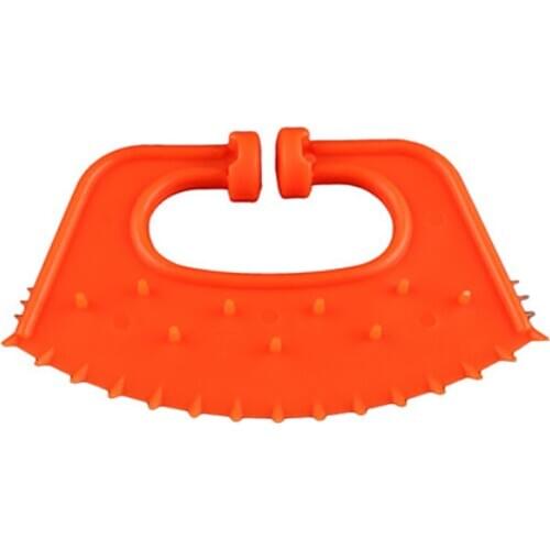 15PCS Red Calf Weaner Tools Fan Type Cattle Cow Weaning Tool Farming Livestock Bovine Nose Clip Anti Sucking Milking Plastic