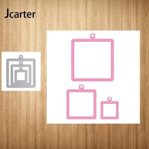 2021 New Design Metal Cutting Dies Multiple Square Craft Scrapbooking Handmade Knife Mould Blade Punch Stencils Dies Cut Model