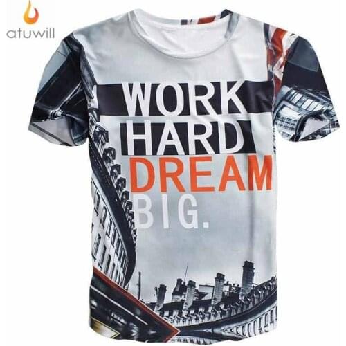 Atuwill Men's T-shirts With Print