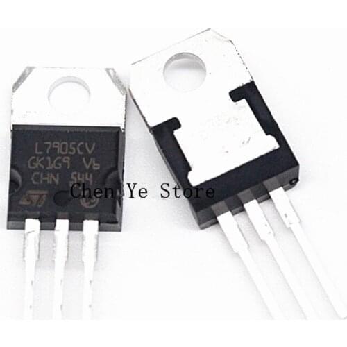 Free Shipping 50PCS 100% NEW Original L7905 Transistor Voltage Regulator L7905CV TO-220