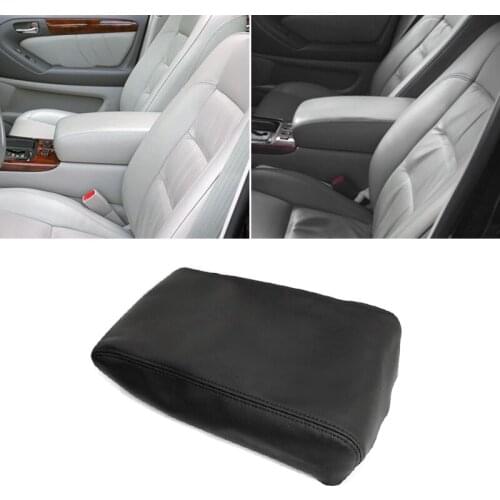 Center Armrest Leather Cover For Lexus GS300 GS400 GS430 1999 2000 2001 2002 2003 2004 Central Armrest Box Panel Skin Cover Trim