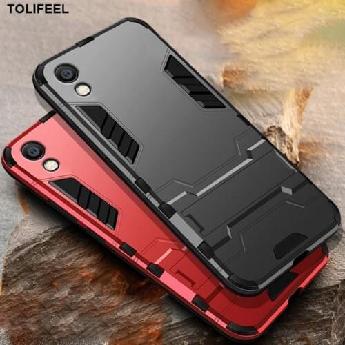 Case For Huawei Y5 2019 Silicone Cover Anti-Knock Hard PC Robot Armor Slim Phone Back Cases For Huawei Honor 8S Coque