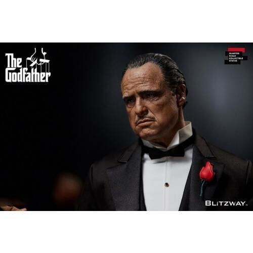 For Collection In Stock 1/4 BW-SS-20301 Collectible The Godfather 1972–Vito Corleone Full Set Action Figure Model for Fans Gifts