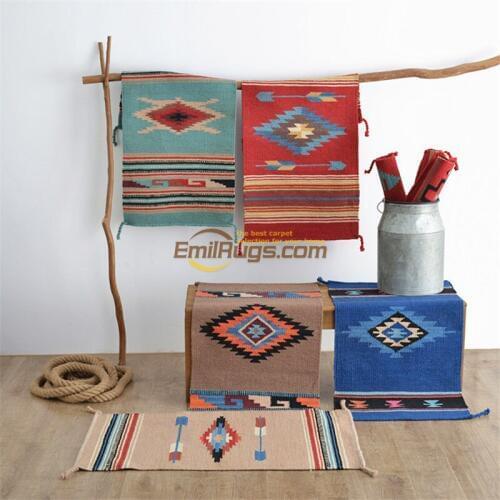 Carpets for living room American original single / handmade Indian national wind Navajo rugs / pendleton kilim rug gc137-39yg2