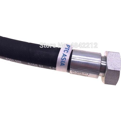 Free shipping 2pcs/lot genuine high pressure oil tube oil hose assembly 0574823541(0574 8235 41) for screw GA air compressor par