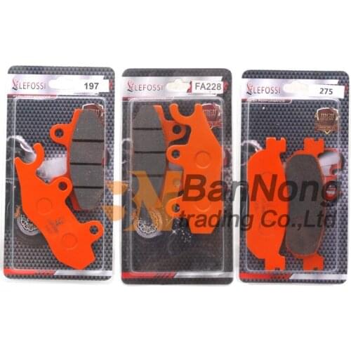 Motorcycle metal sintering brake pads For Benelli 250 BJ250T-8 silver blade