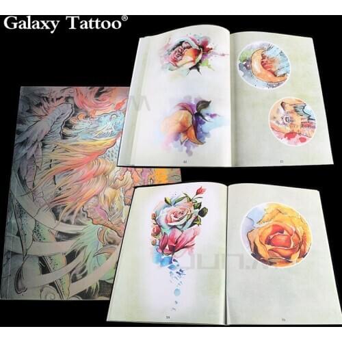 A4 New Tattoo Books Forty-Two Chapters By 3 Fish Bells Like Gods Not Moving Kings Tattoos Manuscripts Pictures Albums 60 Pages
