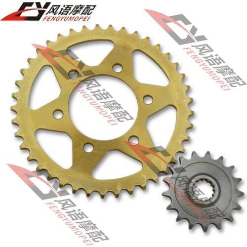 Super Quality For Kawasaki ZX-9R 2002-2003 motorcycle front and rear sprocket Chain sprockets Motorbike