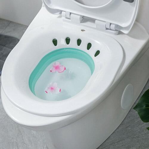 Portable Bidet Bath Tub Basin for Pregnant Women Elderly Postpartum Hemorrhoids Patient Toilet Seat Bath Tub Bidet Bathroom