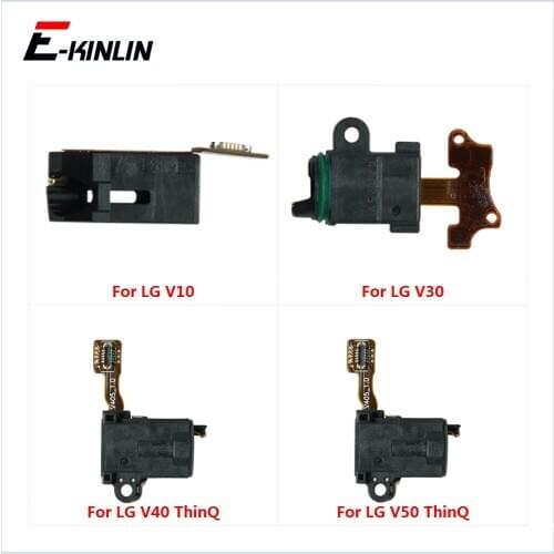 Headphone Jack Ear Earphone Audio Flex Cable For LG V10 V20 V30 V50 ThinQ 5G K10 2016 K430 Port Connector Repair Parts
