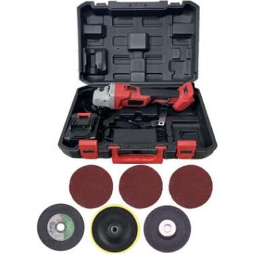 Brushless Angle Grinder 18V Lithium-Ion Grinding Machine Cordless Electric Grinder Polishing Cutting Power Tools