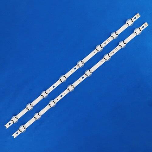 New 10 PCS 8LED LED backlight strip for LG 32LJ510V 32LJ510U HC320DXN-ABSL1-2143 LC320DXE (FK)(A2) 6916L-2855B V18 32 V17 32