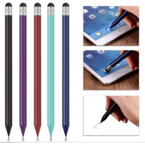 2in 1 Universal Stylus Pen For iPhone IPad Tablet PC Game Console Navigation High Precision Drawing Capacitive Touch Pens Pencil