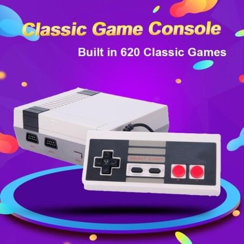 Built in 620 Classic Games Mini TV Game Console Handheld Player AV Output Children Kids Video Gaming Consoles Toys Gifts