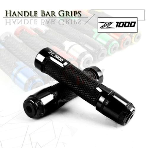 CNC 7/8'' GEL Handle bar End Motorcycle Hand Grips FOR KAWASAKI Z1000 Z1000SX