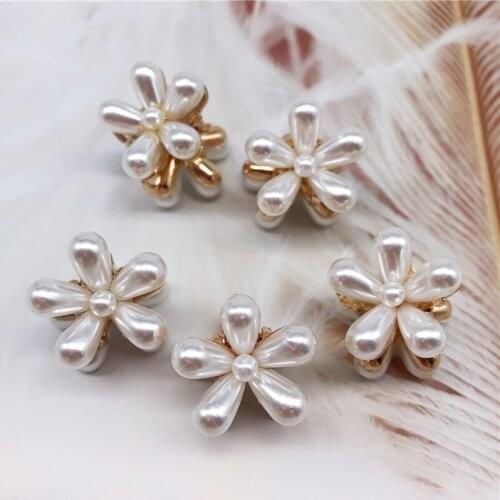 Women girls Alloy Floral Mini bangs hair clips back head hairpins dress barrette accesorio para el cabello hair clips for girls