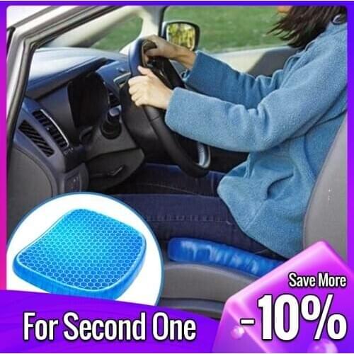 Large Size Gel Elastic Cushion Honeycomb Gel Car Sofa Seat Cushion Home Office Cushion for health Care pain multifunctional Pad