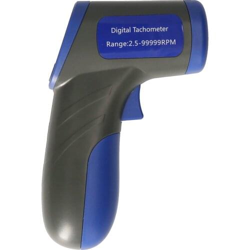 KKmoon Tachometer Non-Contact Laser Tachometer Handheld RPM Meter Speedmeter(2.5-99999RPM Measurin Range)for Motor Machine Lathe